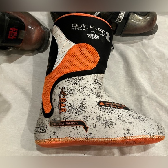 Full Tilt Black Ski Boots Intuition quick-fit boot liners 255-280mm - Picture 12 of 16